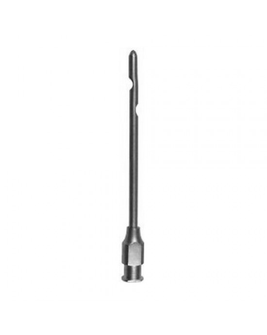 Udder Infusion Cannula. With Two Eyes